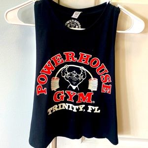 Powerhouse Gym women’s cropped tank top